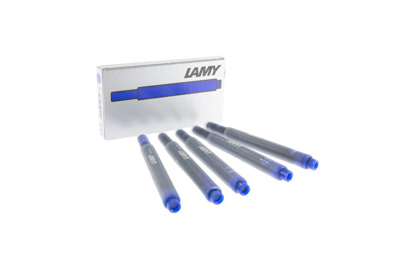 Lamy 墨水芯1盒5枝-藍色