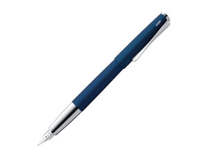 LAMY Studio 系列 – 磨砂藍銀夾墨水筆 (LMY-STU-IBLU-CT-F) (067)