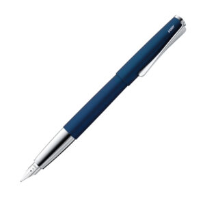 LAMY Studio 系列 – 磨砂藍銀夾墨水筆 (LMY-STU-IBLU-CT-F) (067)