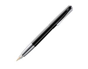 LAMY Studio 系列 – 亮黑銀夾18K金筆咀墨水筆 (LMY-STU-LBLK-CT-F) (068)