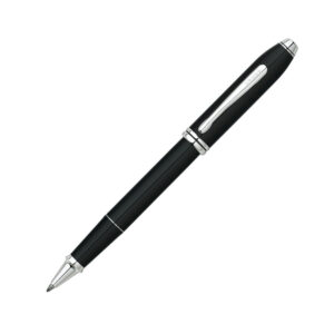 Cross Townsend系列亮黑銀夾走珠筆 (CRS-TSD-LBLK-CT-RB)
