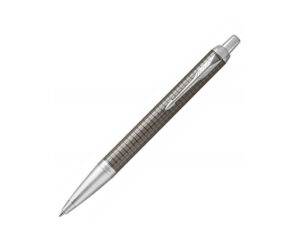 Parker IM系列Dark Espresso格子紋原子筆(PN-IM17-DGM-CT-BP)