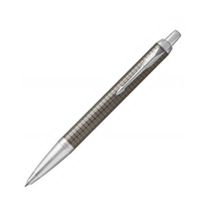 Parker IM系列Dark Espresso格子紋原子筆(PN-IM17-DGM-CT-BP)