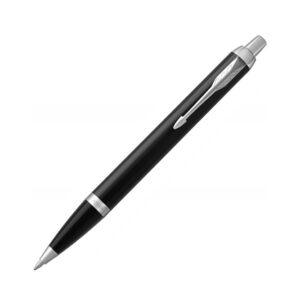 Parker IM系列黑身銀夾原子筆(PN-IM17-BLK-CT-BP)