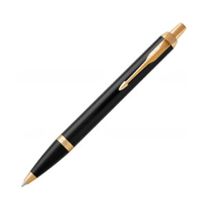 Parker IM系列亮黑金夾原子筆(PN-IM17-BLK-GT-BP)