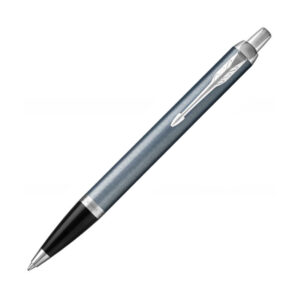 Parker IM系列灰藍色銀夾原子筆(PN-IM17-GRYBLU-CT-BP)