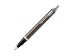 Parker IM系列 Dark Espresso白夾原子筆(PN-IM17-GUN-CT-BP)