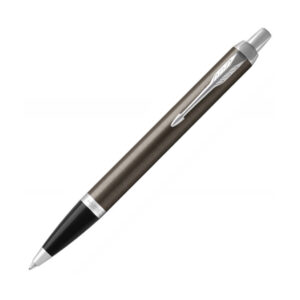 Parker IM系列 Dark Espresso白夾原子筆(PN-IM17-GUN-CT-BP)