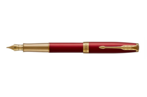 Parker Sonnet系列新版紅色金夾18K金筆咀墨水筆(PN-SON17-RED-GT-F) - Image 5
