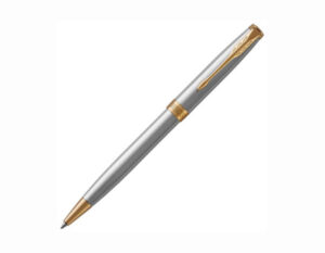 Parker 新版Sonnet系列不銹鋼金夾原子筆(PN-SON17-SS-GT-BP)