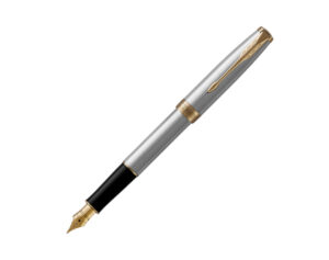 Parker 新版Sonnet系列不銹鋼金夾墨水筆(PN-SON17-SS-GT-F)