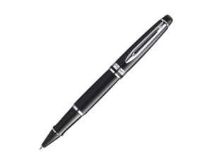WATERMAN Expert系列-亮黑銀夾 走珠筆 (WTM-EXP-BLK-CT-RB)