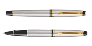 WATERMAN Expert系列-不鏽鋼鍍23K金夾 走珠筆 (WTM-EXP-SS-GT-RB) - Image 2