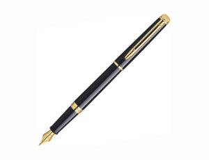 WATERMAN HÉMISPHÈRE系列黑身金夾墨水筆(WTM-HEM-BLK-GT-F)