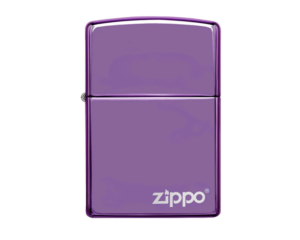 Zippo 防風火機 – High Polish Purple Zippo Logo (ZPO- 24747ZL) - Image 3