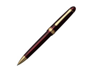 日本PLATINUM白金牌 3776 CENTURY系列 – 布根地紅14K金夾 原子筆 (PLT-3776-RED-GT-BP)