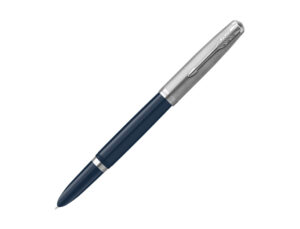 Parker 51系列墨水筆-午夜藍銀夾(PN-51-MBLU-CT-F)