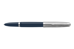 Parker 51系列墨水筆-午夜藍銀夾(PN-51-MBLU-CT-F) - Image 2