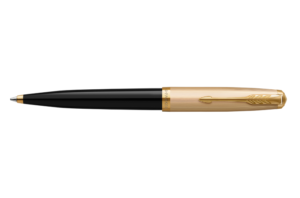 Parker 51系列豪華黑金夾原子筆(PN-51-PRM-BLK-GT-BP) - Image 2
