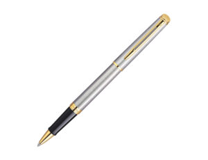 WATERMAN HÉMISPHÈRE系列不鏽鋼金夾走珠筆 (WTM-HEM-SS-GT-RB)