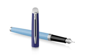 WATERMAN HÉMISPHÈRE系列雙藍色銀夾墨水筆(WTM-HEM-DUOBLU-CT-F) - Image 2