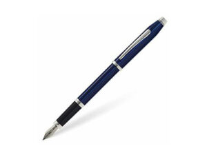 Cross Century II 系列深藍銀夾墨水筆(CRS-C2-BLU-CT-F)