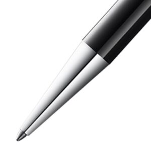 LAMY Scala 系列 – 亮黑色銀夾原子筆 (LMY-SLA-LBLK-CT-BP) - Image 2