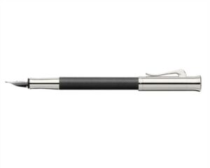德國Graf von Faber-Castell Guilloche系列黑色扭索紋筆杆18K黃金咀墨水筆 (GFAB-GUI-BLK-FP) - Image 2