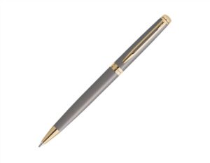 WATERMAN HÉMISPHÈRE系列山石灰金夾原子筆(WTM-HEM-GRY-GT-BP)