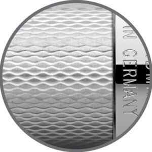 德國Graf von Faber-Castell Guilloche系列鍍銠扭索紋筆杆18K黃金咀墨水筆 (GFAB-GUI-RHO-FP) - Image 3
