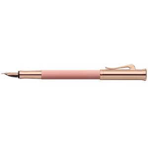 德國Graf von Faber-Castell Guilloche系列玫瑰金扭索紋筆杆18K黃金咀墨水筆 (GFAB-GUI-ROSE-FP) - Image 2