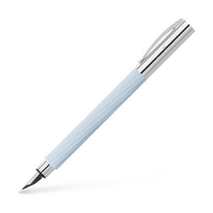 德國Faber-Castell Ambition系列特別版冰藍扭紋筆杆墨水筆 (FAB-AMB-SE-IBLU-FP)