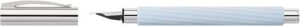 德國Faber-Castell Ambition系列特別版冰藍扭紋筆杆墨水筆 (FAB-AMB-SE-IBLU-FP) - Image 2