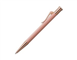 德國Graf von Faber-Castell Guilloche系列玫瑰金扭索紋原子筆 (GFAB-GUI-ROSE-BP)