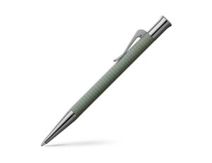 德國Graf von Faber-Castell Guilloche系列鼠尾草綠扭索紋原子筆 (GFAB-GUI-SAGE-BP)