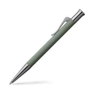 德國Graf von Faber-Castell Guilloche系列鼠尾草綠扭索紋原子筆 (GFAB-GUI-SAGE-BP)