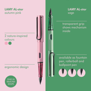 LAMY Al-star 系列2024年特別版墨水筆 – 秋日綠 (LMY-AL-SAG-F) - Image 3