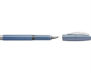 德國Faber-Castell Essential系列鋁杆藍色墨水筆 (FAB-ESS-BLU-FP) - Image 4