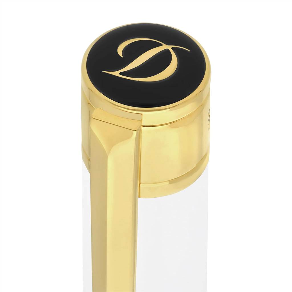 法國S.T. Dupont INITIAL系列白色金夾原子筆 (DUP-INI-WHT-GT-BP) - Image 4