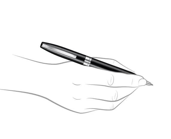 Sheaffer犀飛利Legacy系列亮黑銀夾原子筆 (SHF-LGC-LBLK-CT-BP) - Image 2