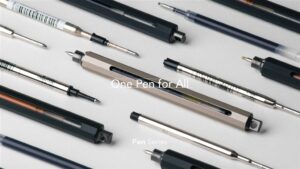 台灣 ANTOU Pen C系列百芯兼容走珠筆-鈦金屬灰 (ATU-PC-TTM-RB) - Image 2