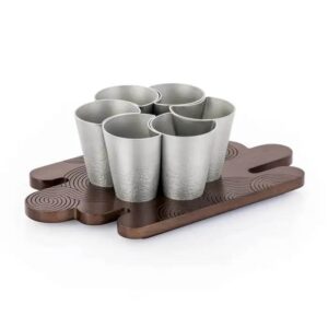 Royal Selangor 六件組圓形杯盤套裝