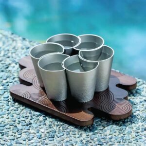 Royal Selangor 六件組圓形杯盤套裝 - Image 8