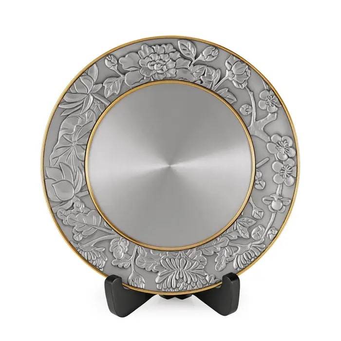 Royal Selangor 四季花卉紀念碟