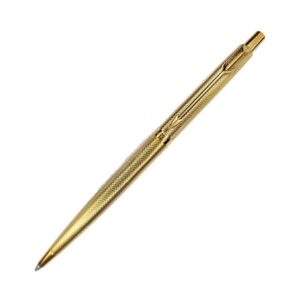 Parker Classic系列鍍23K黃金鑽石紋按式原子筆 (PN-CC-DIAGLD-GT-BP)