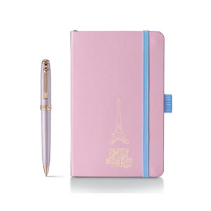 Sheaffer Prelude Mini系列Emily in Paris特別版Swarovski水晶筆頂原子筆連記事本禮盒 (SHF-PLDM-EIP-BP-SET-NB)