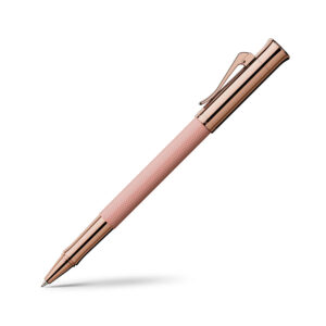 德國Graf von Faber-Castell Guilloche系列玫瑰金扭索紋走珠筆 (GFAB-GUI-ROSE-RB)