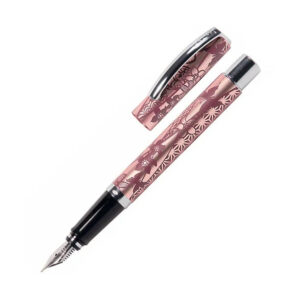德國Online VISION系列 – Butterfly Dream 玫瑰粉墨水筆 (ONL-VIS-BDROSE-CT-F)