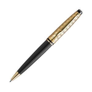 WATERMAN Expert系列Deluxe Opera Collection歌劇院之美黃金雕刻紋配黑杆原子筆 (WTM-EXP-DLXBLK26-BP)