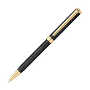 Sheaffer Intensity系列 - 暗紋黑色 金夾 原子筆 (SHF-INT-BLK-GT-BP)
